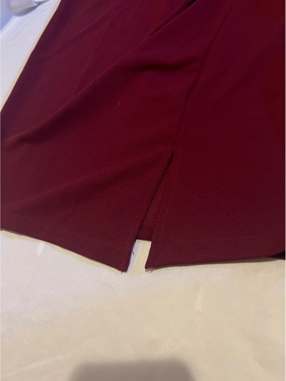Aisize women’s Burgundy sleeveless dress size Medium New - Picture 6 of 8